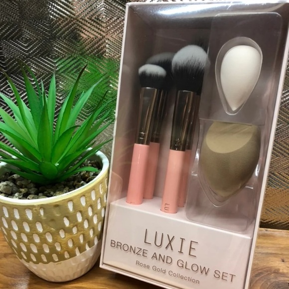 NIB! LUXIE Bronze And Glow Set, 6 Pieces - Picture 1 of 7